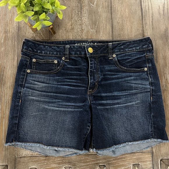American Eagle Outfitters Pants - American Eagle Outfitters Boy Midi Denim Shorts